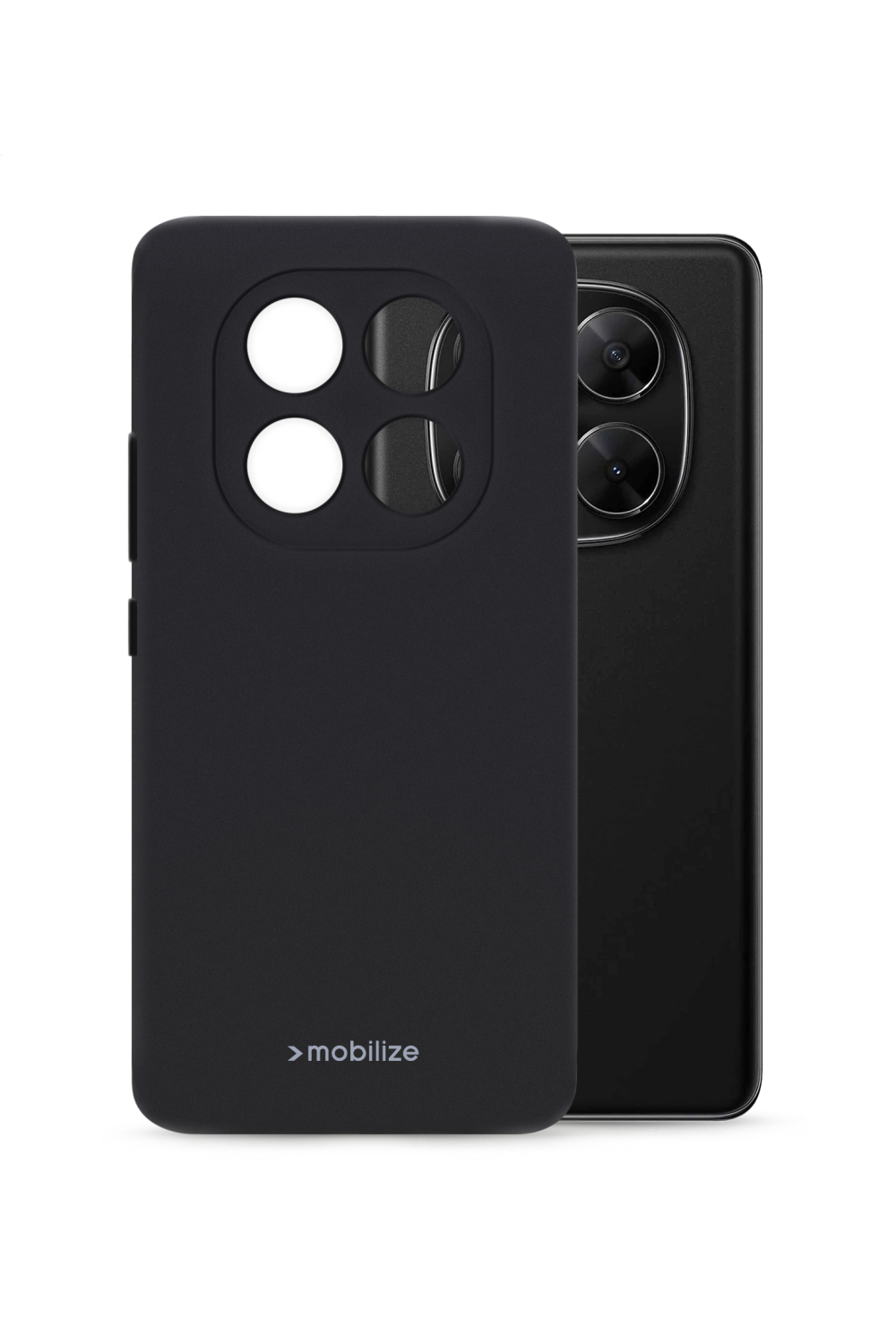 Mobilize Rubber Gelly Case Xiaomi Redmi Note 14 Pro 5G Matt Black
