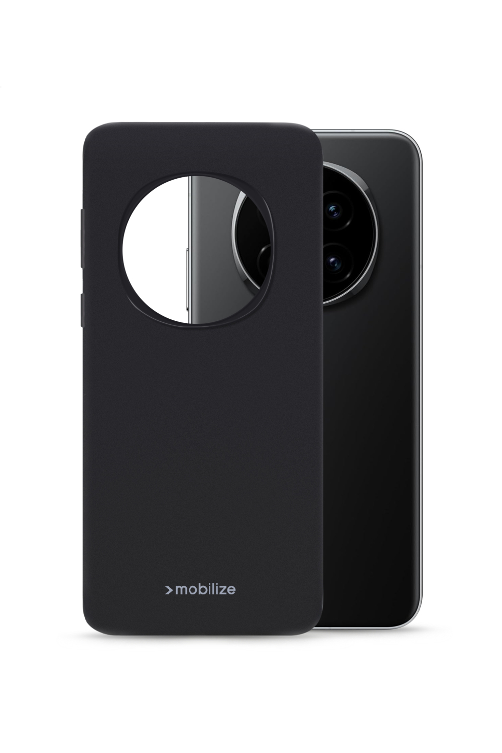 Mobilize Rubber Gelly Case Honor Magic7 Pro Matt Black