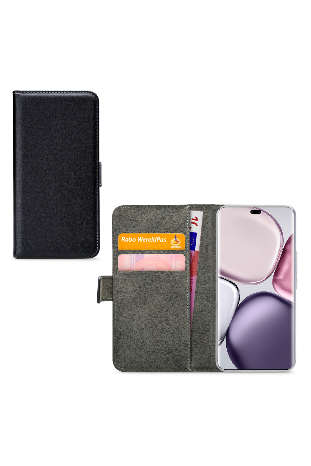 Mobilize Classic Gelly Wallet Book Case Honor Magic7 Black