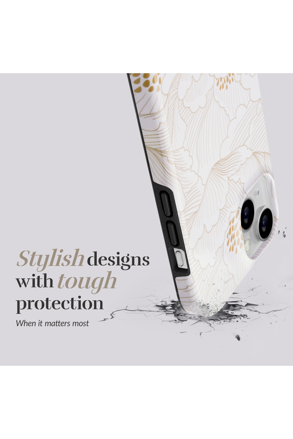 Mio By Mobilize Mio White Roses Magsafe Compatible For Iphone 16E/17E - Afbeelding 4