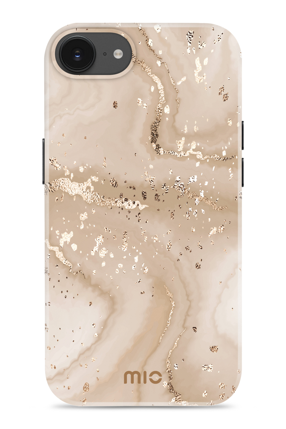 Mio By Mobilize Mio Gold Marble Magsafe Compatible For Iphone 16E/17E