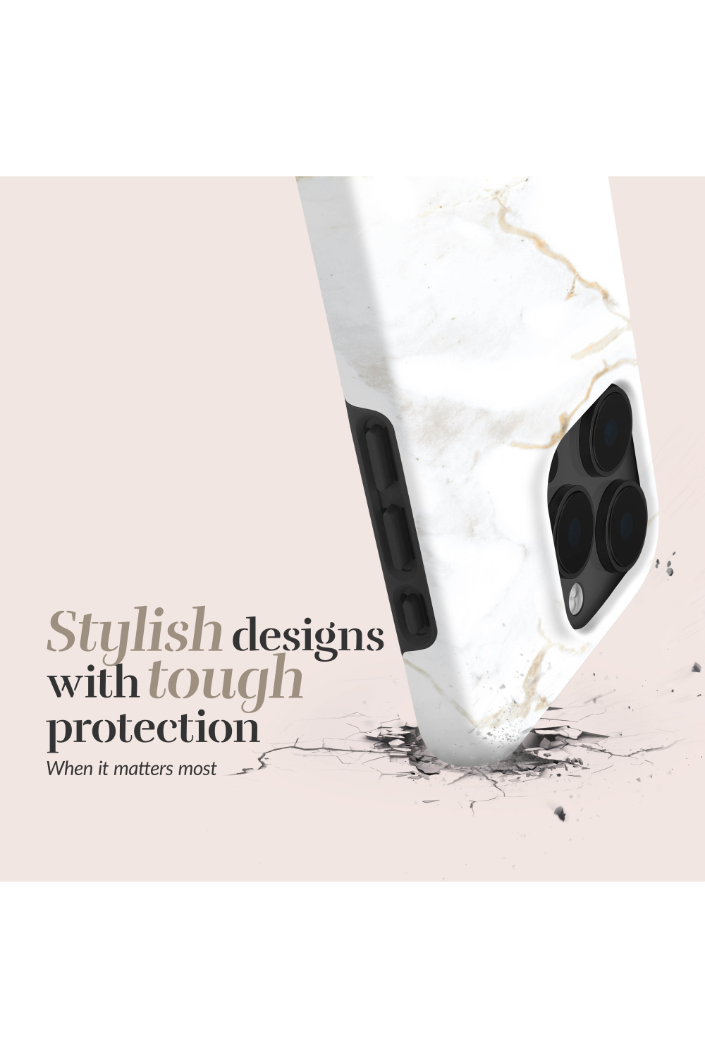 Mio By Mobilize Mio White Marble Magsafe Compatible For Iphone 16E/17E - Afbeelding 4