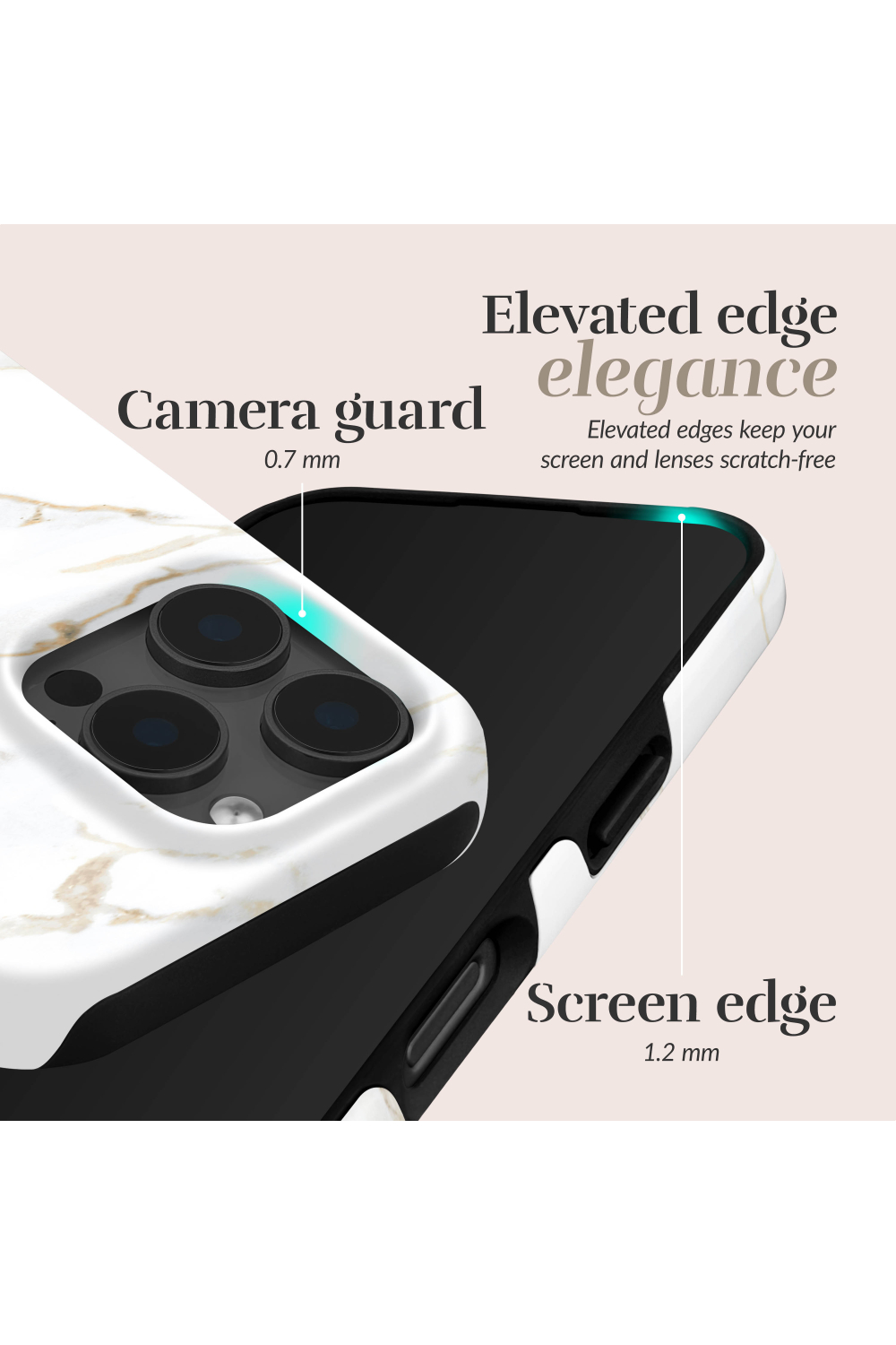 Mio By Mobilize Mio White Marble Magsafe Compatible For Iphone 16E/17E - Afbeelding 5