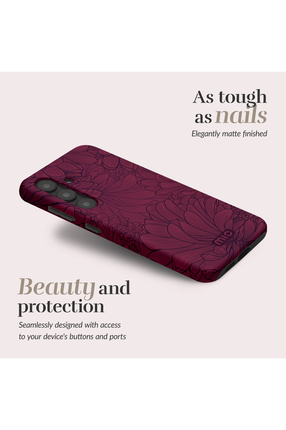 Mio By Mobilize Mio Berry Blooms Magsafe Compatible For Samsung S25 Ultra 5G - Afbeelding 2