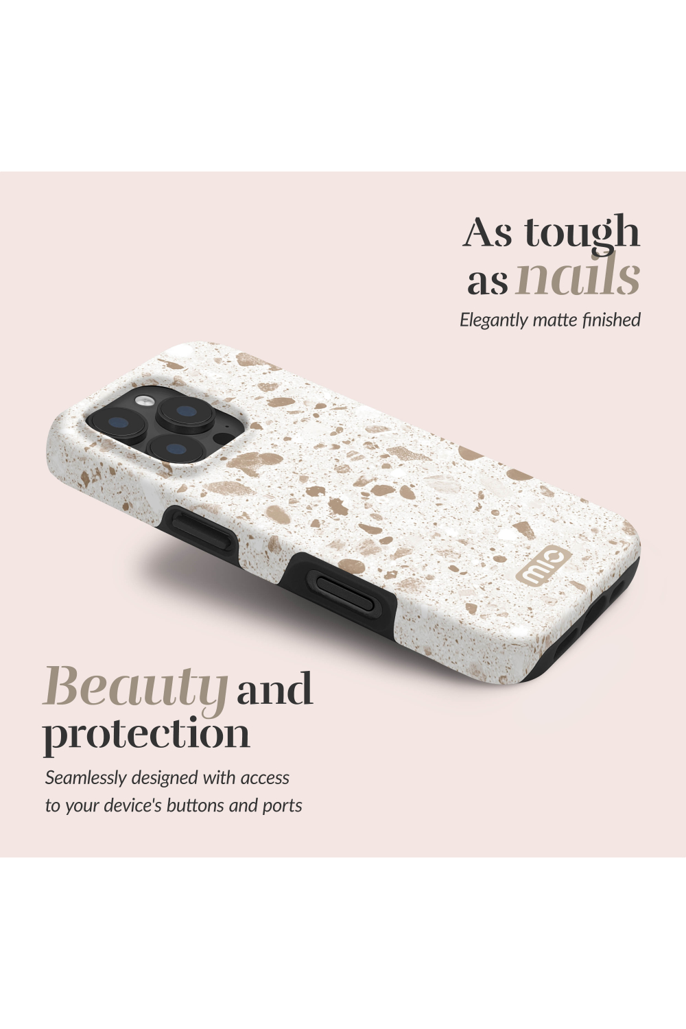 Mio By Mobilize Mio Soft Terrazzo Magsafe Compatible For Iphone 16E/17E - Afbeelding 2