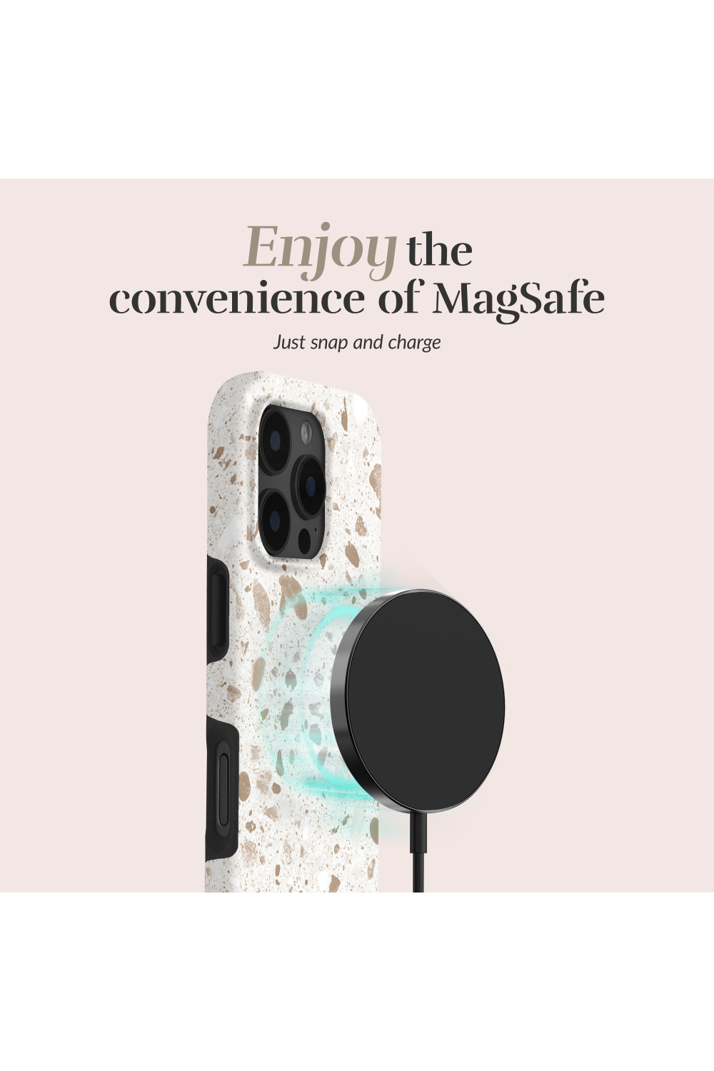 Mio By Mobilize Mio Soft Terrazzo Magsafe Compatible For Iphone 16 - Afbeelding 3