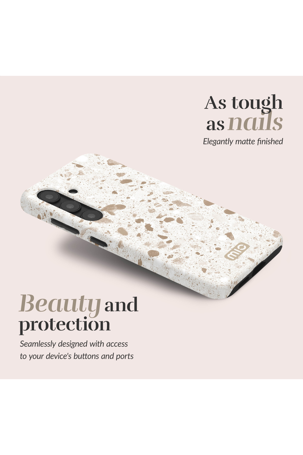 Mio By Mobilize Mio Soft Terrazzo Magsafe Compatible For Samsung A36 5G/A56 5G - Afbeelding 2