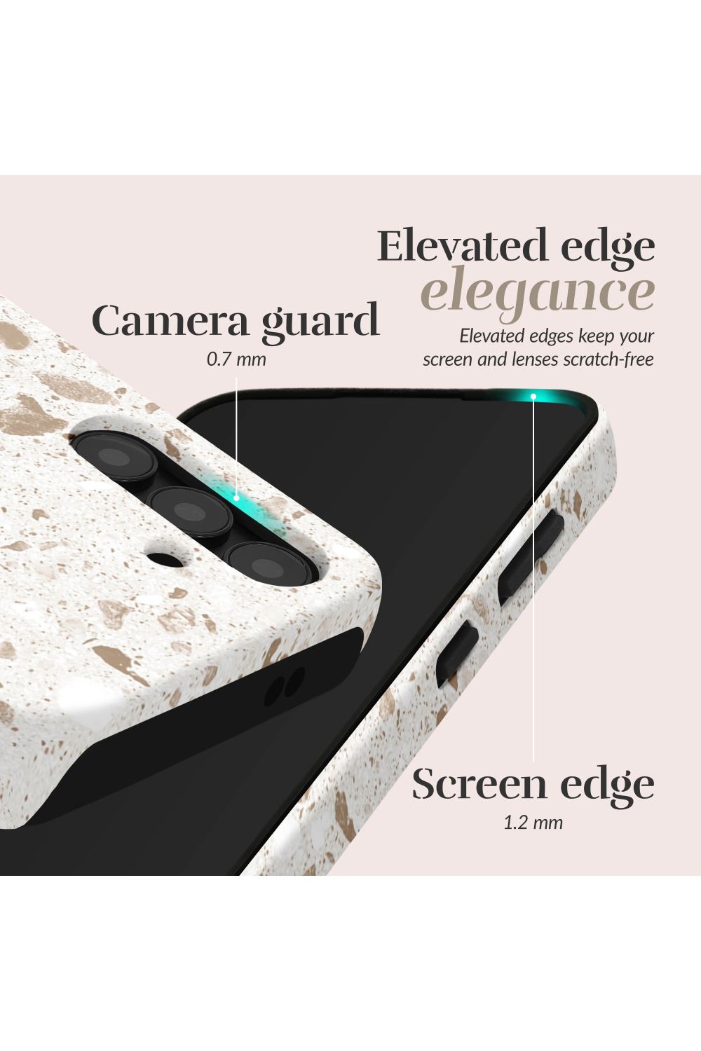 Mio By Mobilize Mio Soft Terrazzo Magsafe Compatible For Samsung S24 5G/S25 5G - Afbeelding 5