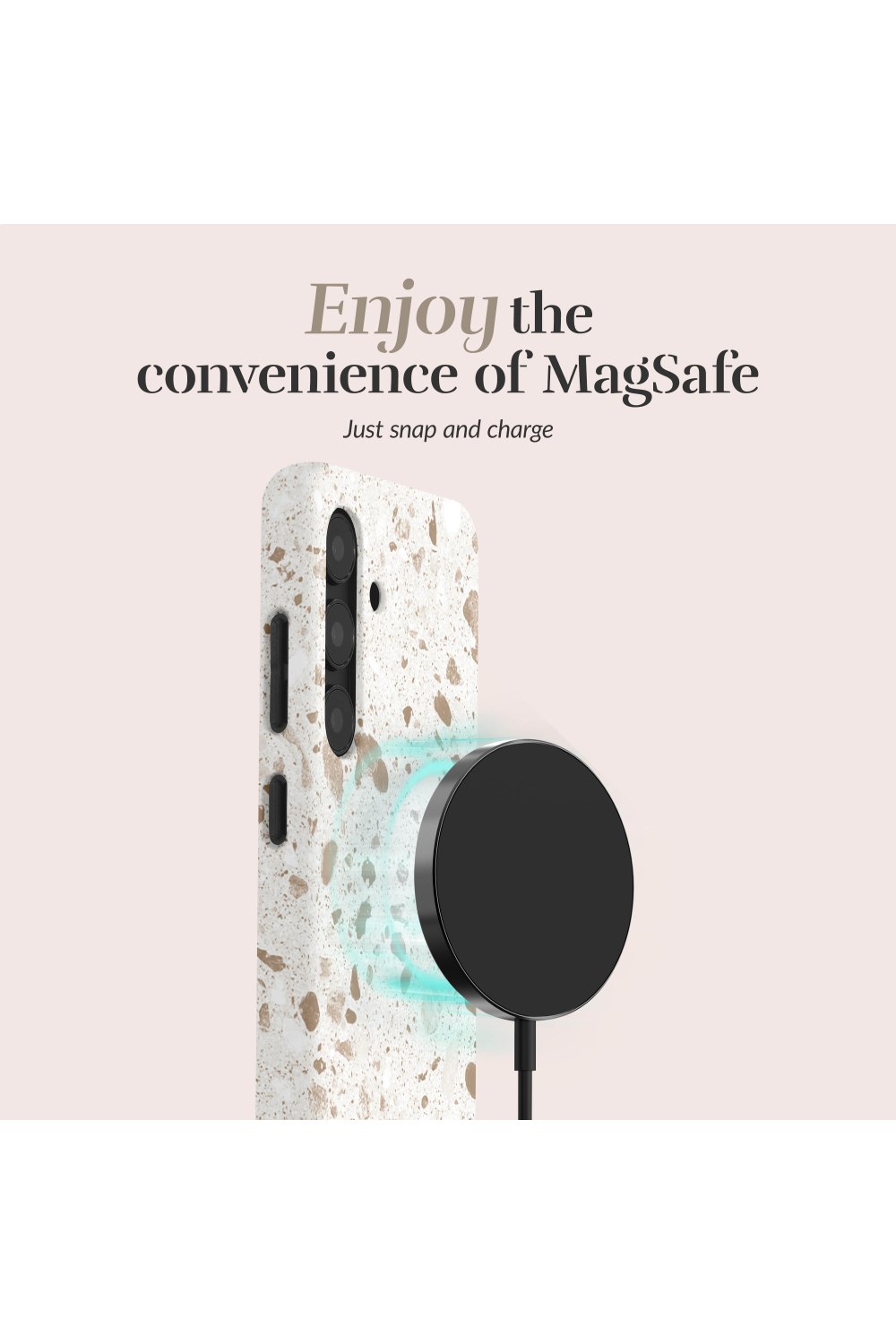 Mio By Mobilize Mio Soft Terrazzo Magsafe Compatible For Samsung S25 Ultra 5G - Afbeelding 3