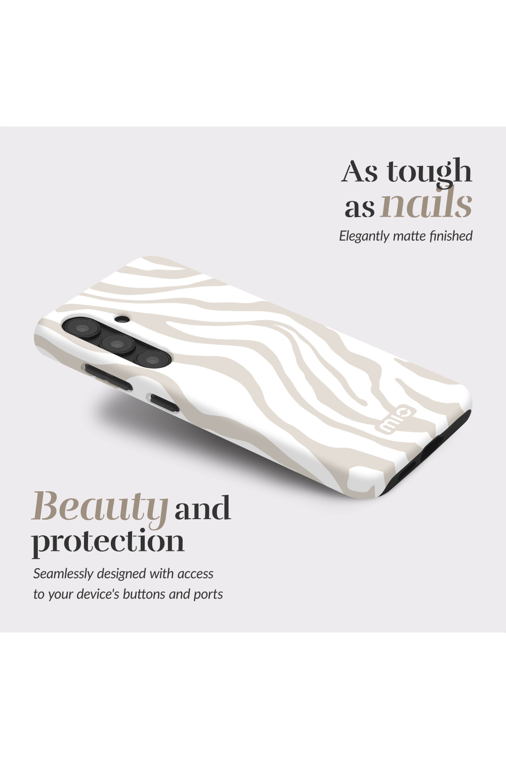 Mio By Mobilize Mio Sandy Zebra Magsafe Compatible For Samsung A26 5G - Afbeelding 2