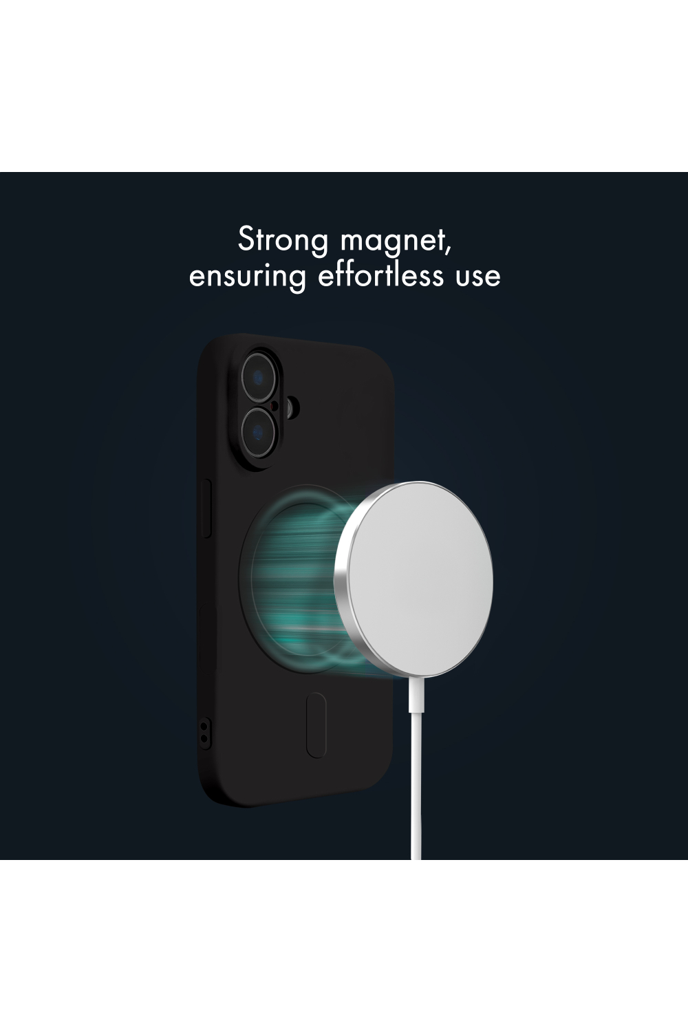 My Style Protective Flex Magsafe Compatible Case For Samsung Galaxy S25 5G Black - Afbeelding 9