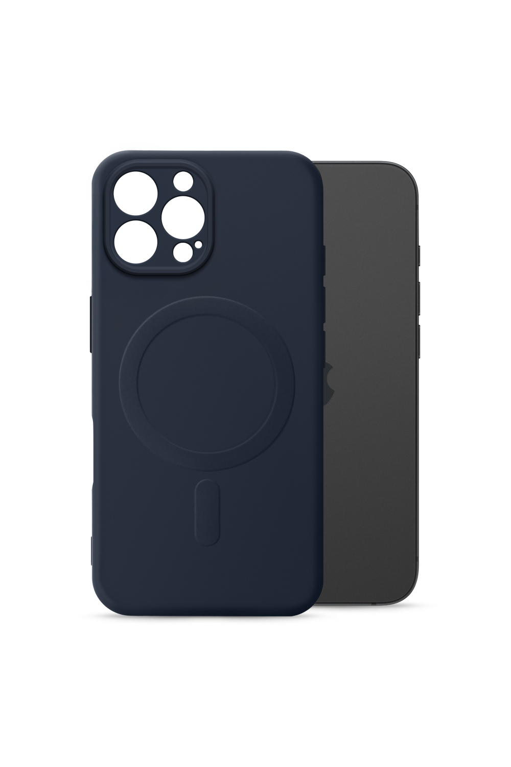 My Style Protective Flex Magsafe Compatible Case For Apple Iphone 16 Pro Max Midnight Blue