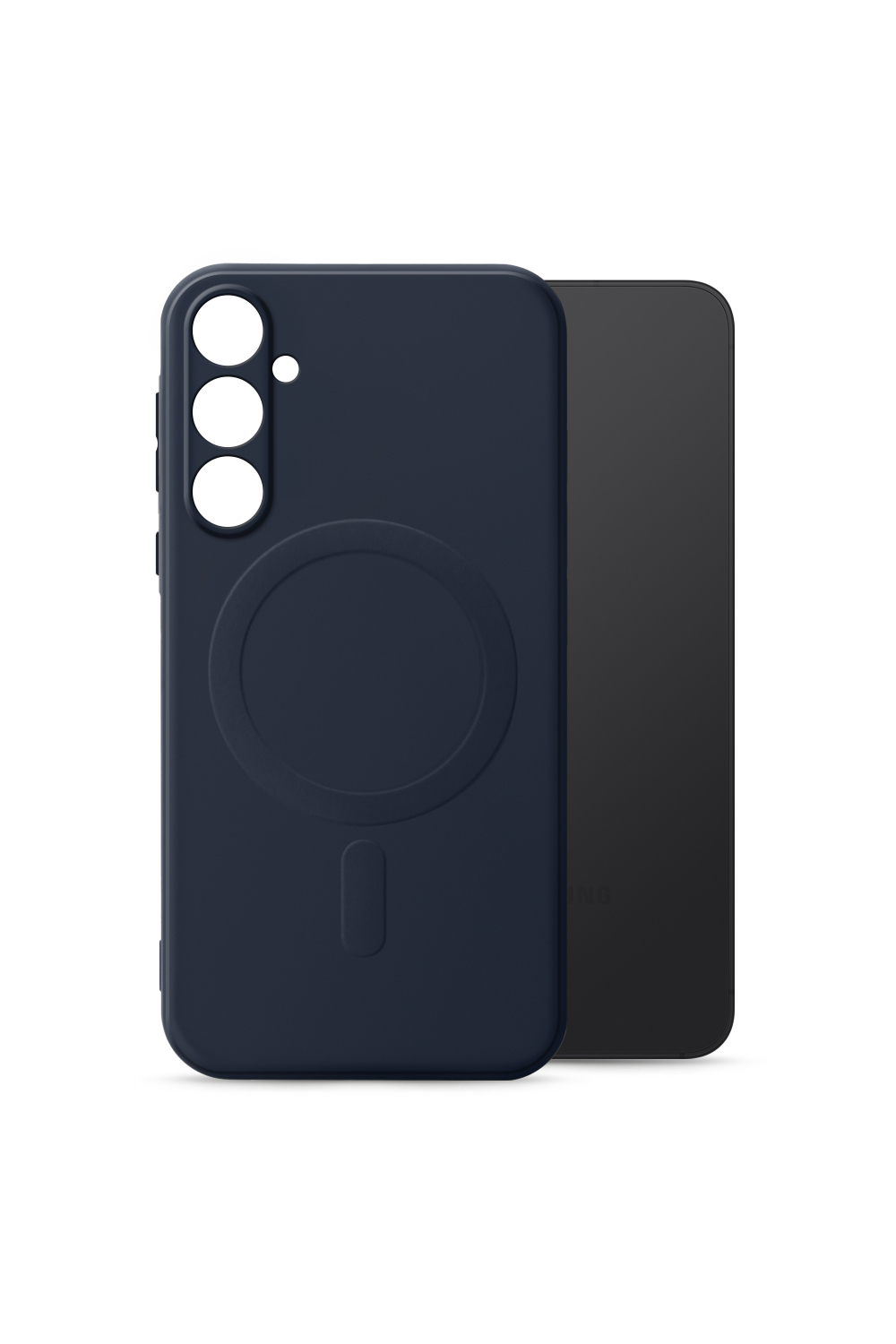 My Style Protective Flex Magsafe Compatible Case For Samsung Galaxy A35 5G Midnight Blue