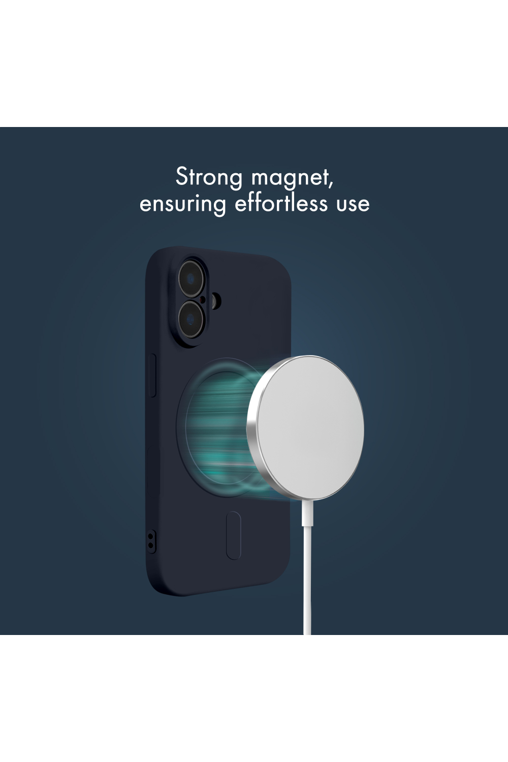 My Style Protective Flex Magsafe Compatible Case For Samsung Galaxy A56 5G Midnight Blue - Afbeelding 9