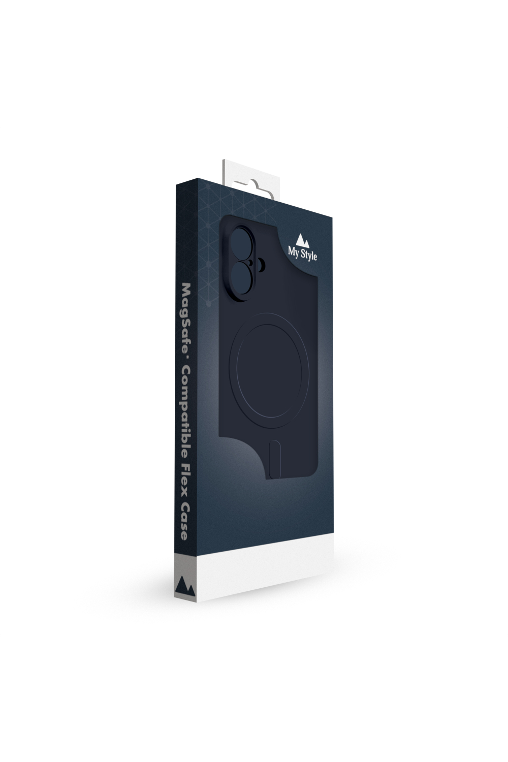 My Style Protective Flex Magsafe Compatible Case For Samsung Galaxy S24 Fe 5G Midnight Blue - Afbeelding 11