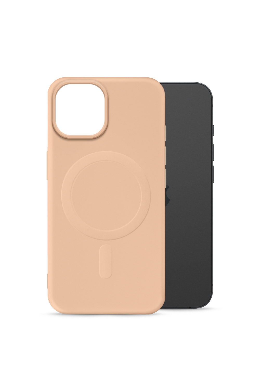 My Style Protective Flex Magsafe Compatible Case For Apple Iphone 13/14/15 Soft Pink