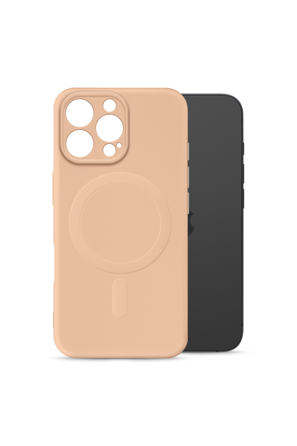 My Style Protective Flex Magsafe Compatible Case For Apple Iphone 16 Pro Soft Pink
