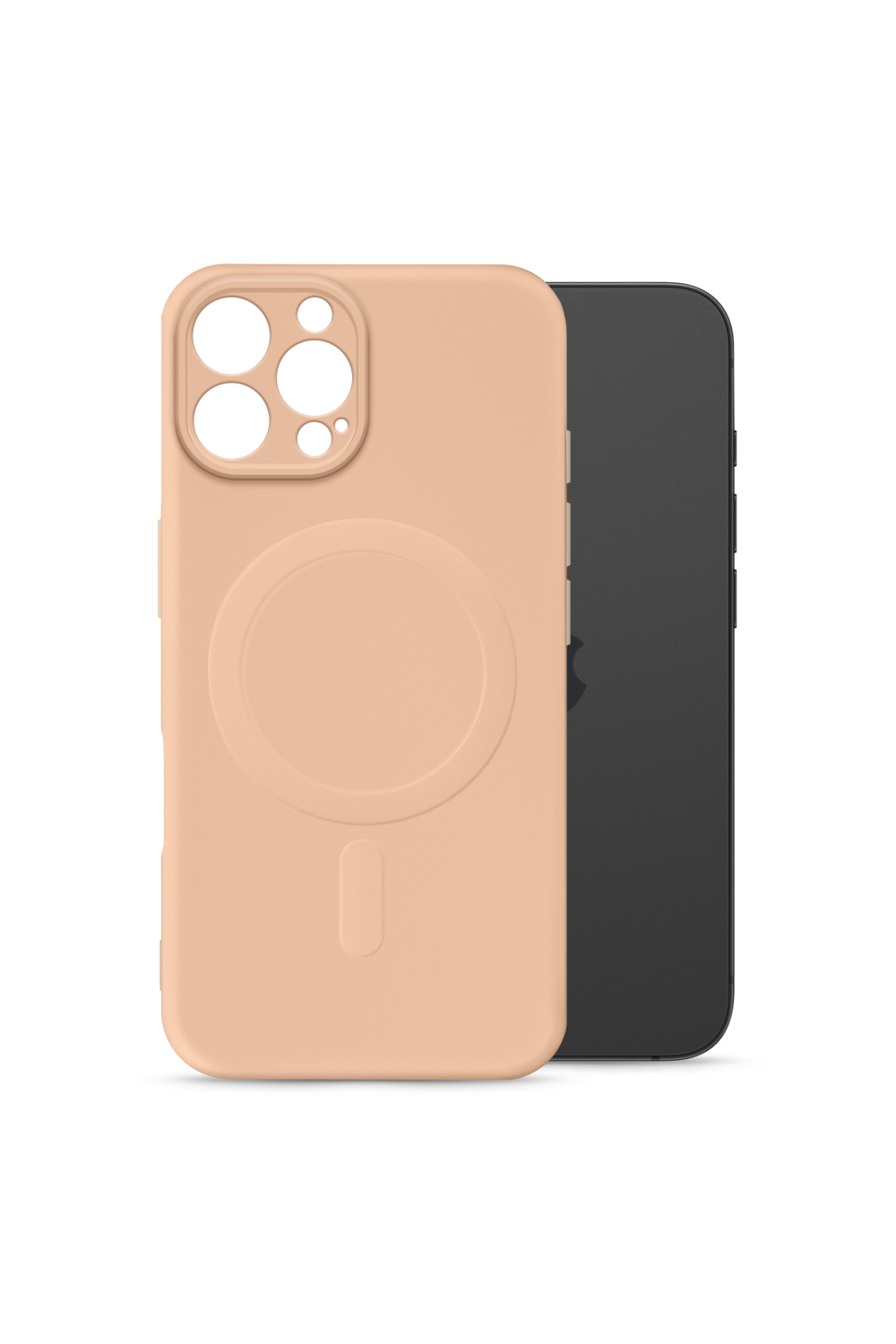 My Style Protective Flex Magsafe Compatible Case For Apple Iphone 16 Pro Max Soft Pink