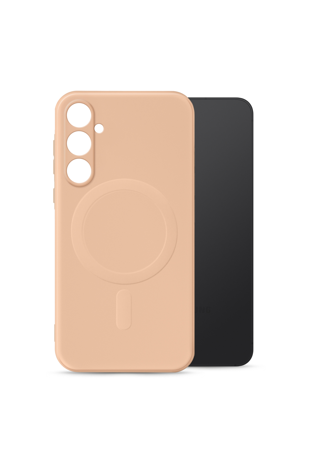 My Style Protective Flex Magsafe Compatible Case For Samsung Galaxy A55 5G Soft Pink