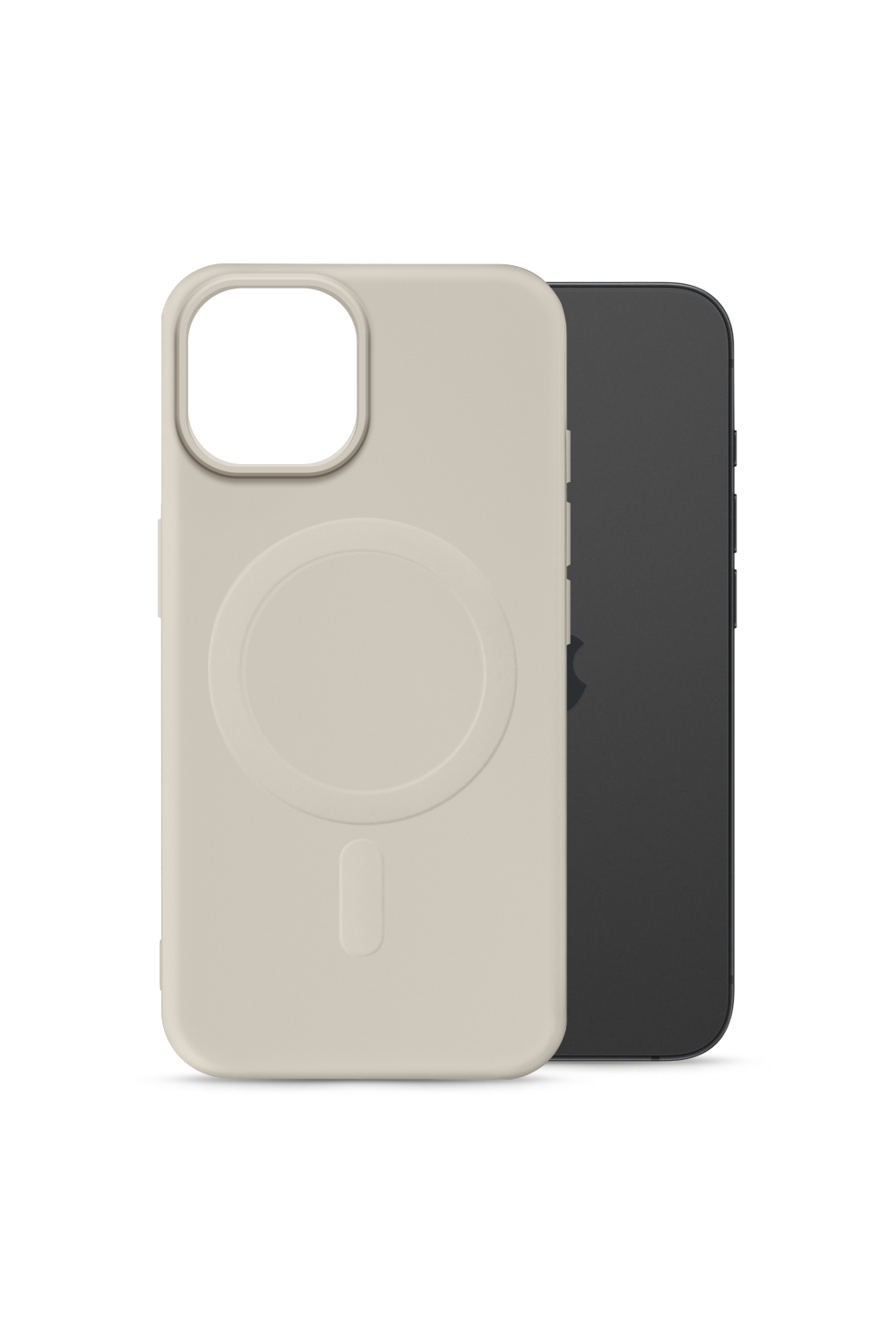 My Style Protective Flex Magsafe Compatible Case For Apple Iphone 13/14/15 Antique White