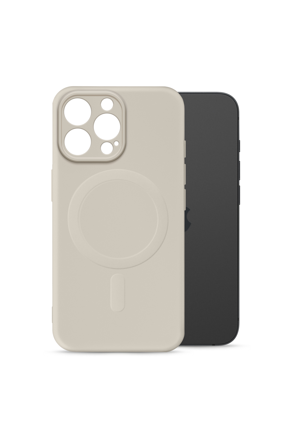 My Style Protective Flex Magsafe Compatible Case For Apple Iphone 16 Pro Antique White