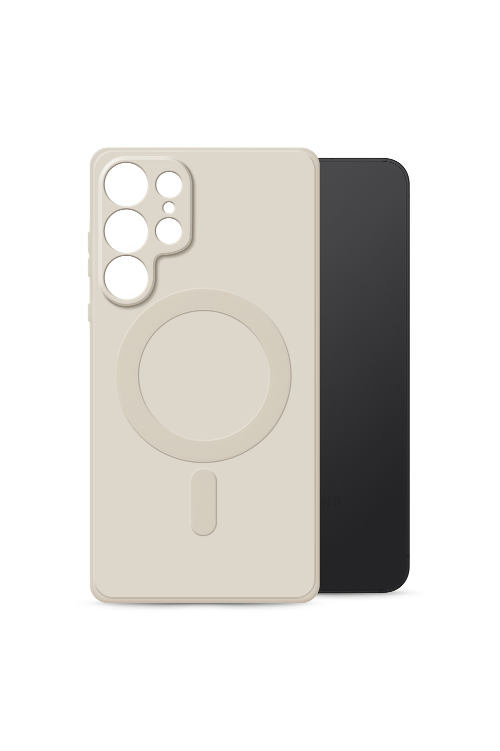 My Style Protective Flex Magsafe Compatible Case For Samsung Galaxy S25 Ultra 5G Antique White