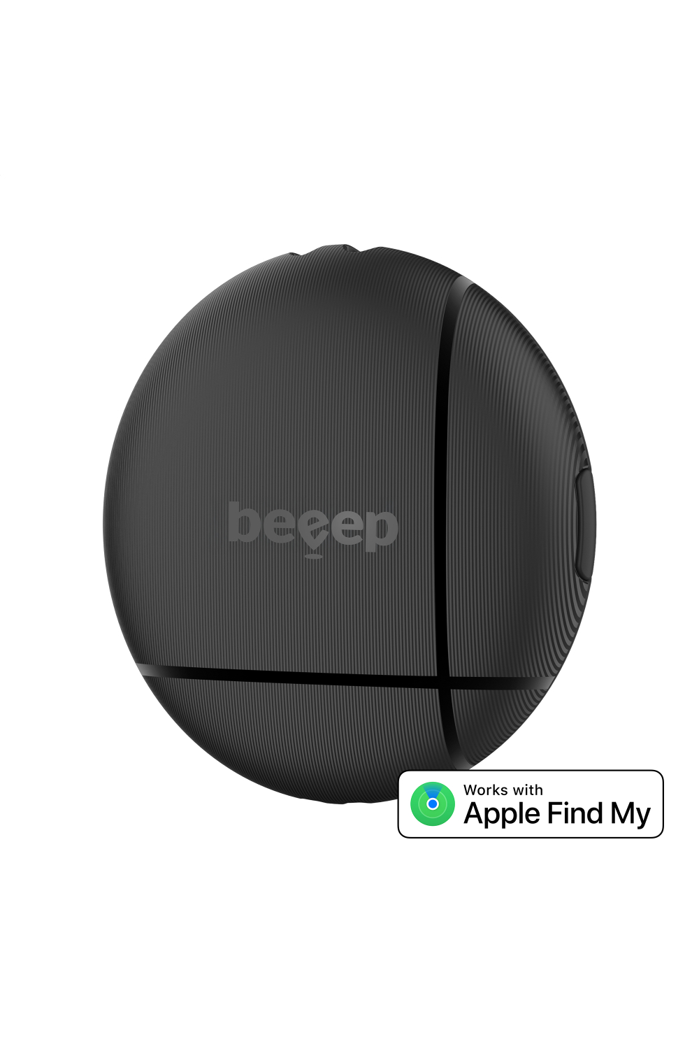 Beeep Betag Find My Tracker Black & Keychain Black - 1 Pack