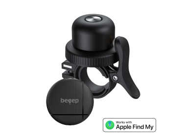 Beeep Betag Find My Tracker Black & Bicycle Bell