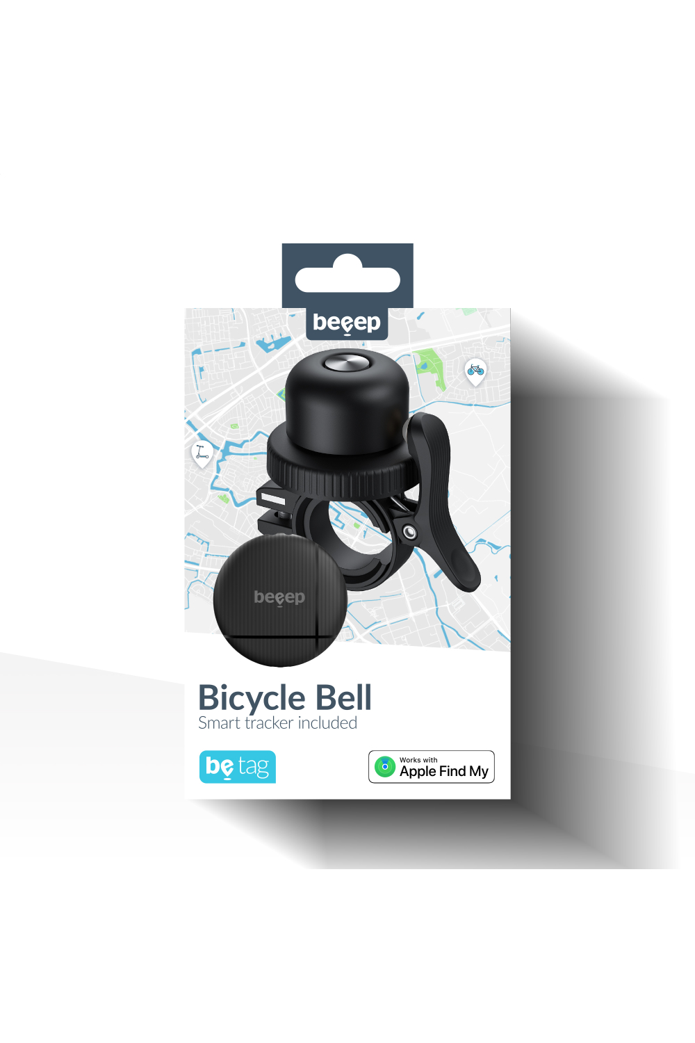 Beeep Betag Find My Tracker Black & Bicycle Bell - Afbeelding 12