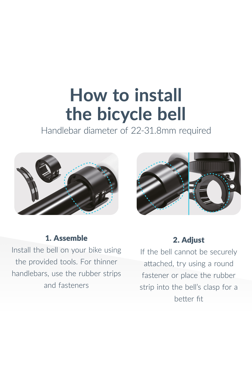 Beeep Betag Find My Tracker Black & Bicycle Bell - Afbeelding 9