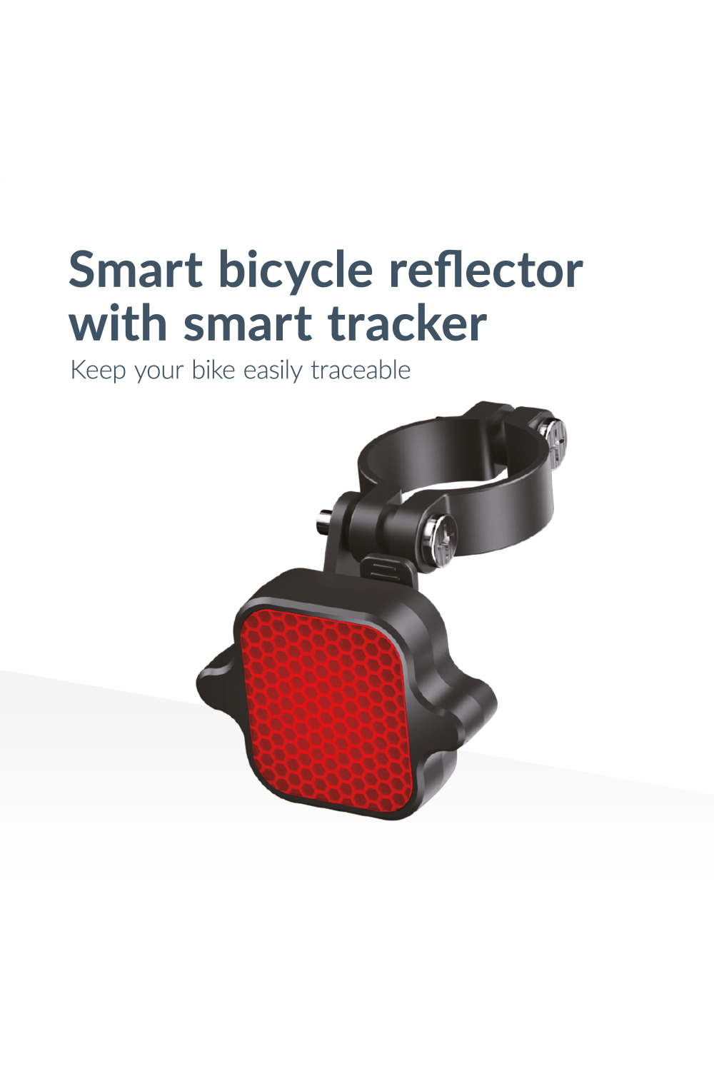 Beeep Betag Find My Tracker Black & Taillight Reflector - Afbeelding 2