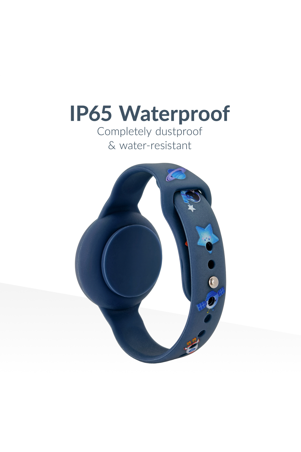 Beeep Onetag Apple Find My & Android Tracker - Kids Wristband Silicon Astronaut - Afbeelding 5
