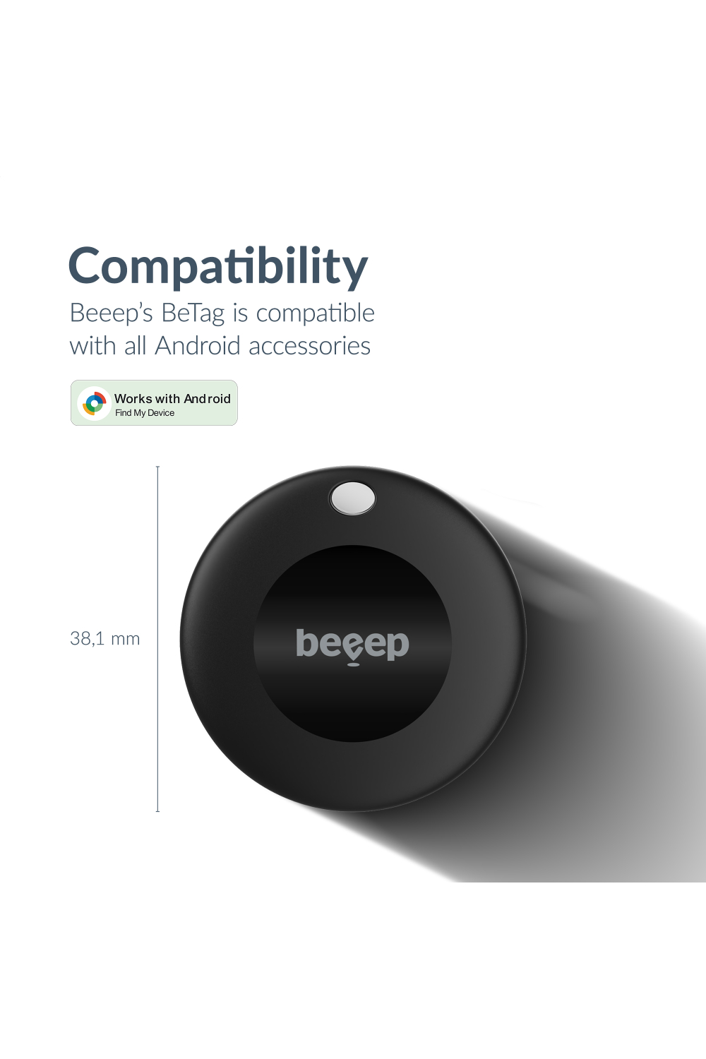 Beeep Betag Android Tracker Black & Bicycle Bell - Afbeelding 11