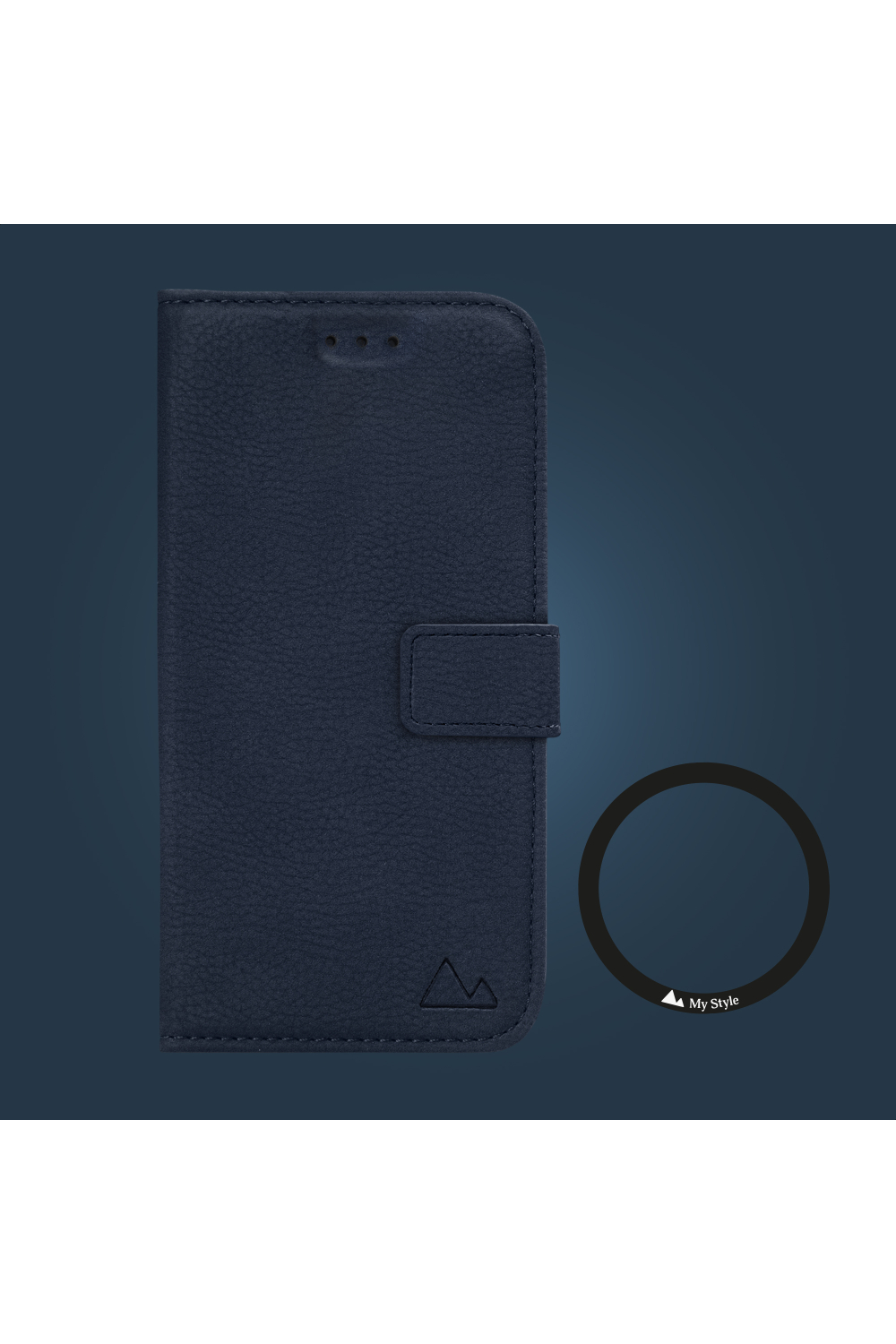 My Style Universal Magsafe Compatible Wallet - Midnight Blue 6.3" (Without Case) - Afbeelding 2