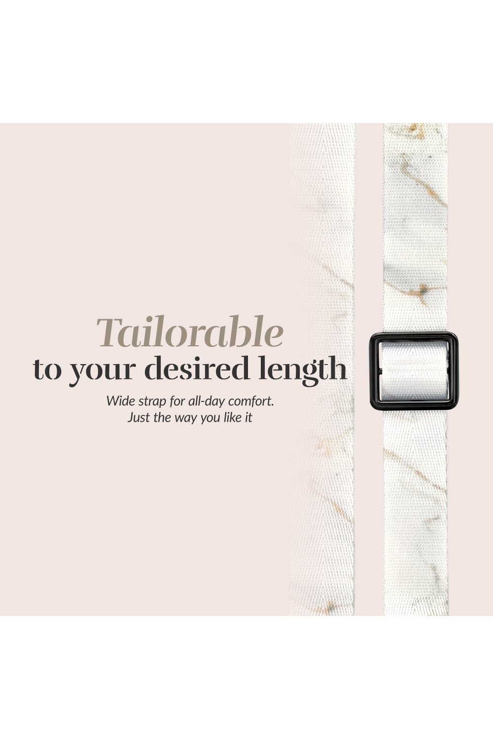 Mio By Mobilize Mio Lanyard White Marble - Afbeelding 2