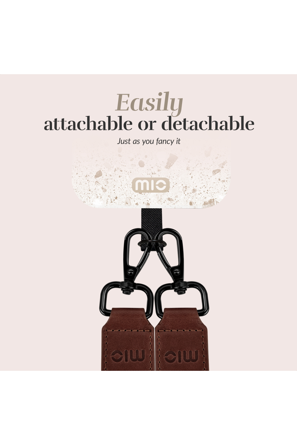 Mio By Mobilize Mio Lanyard Soft Terrazzo - Afbeelding 4