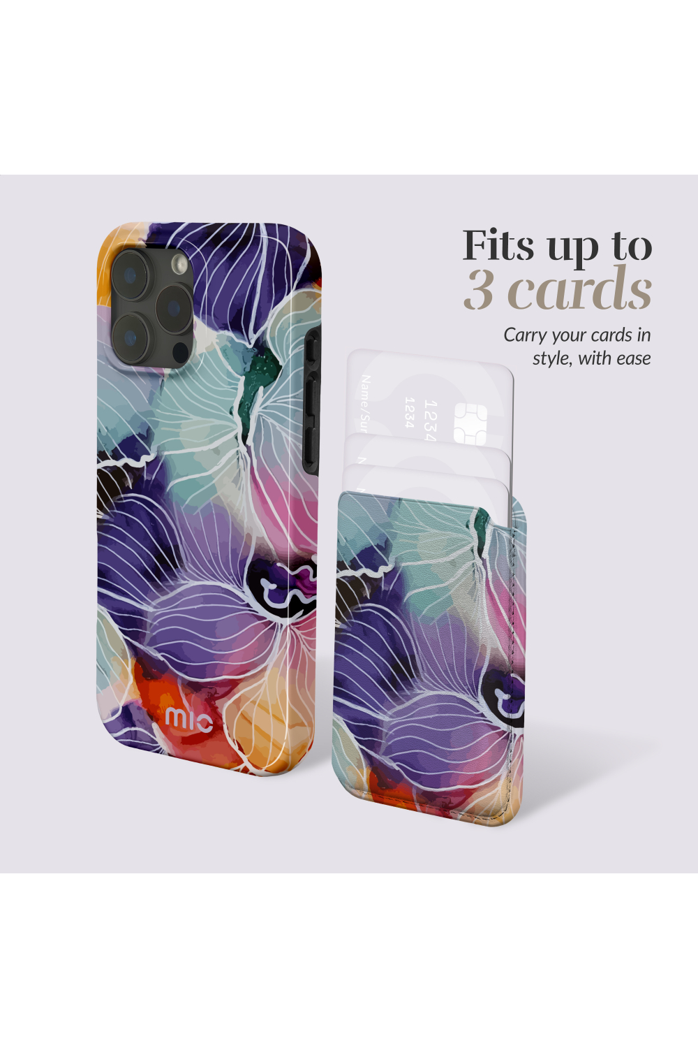 Mio By Mobilize Mio Flowers Magsafe Compatible Card Holder - Afbeelding 6