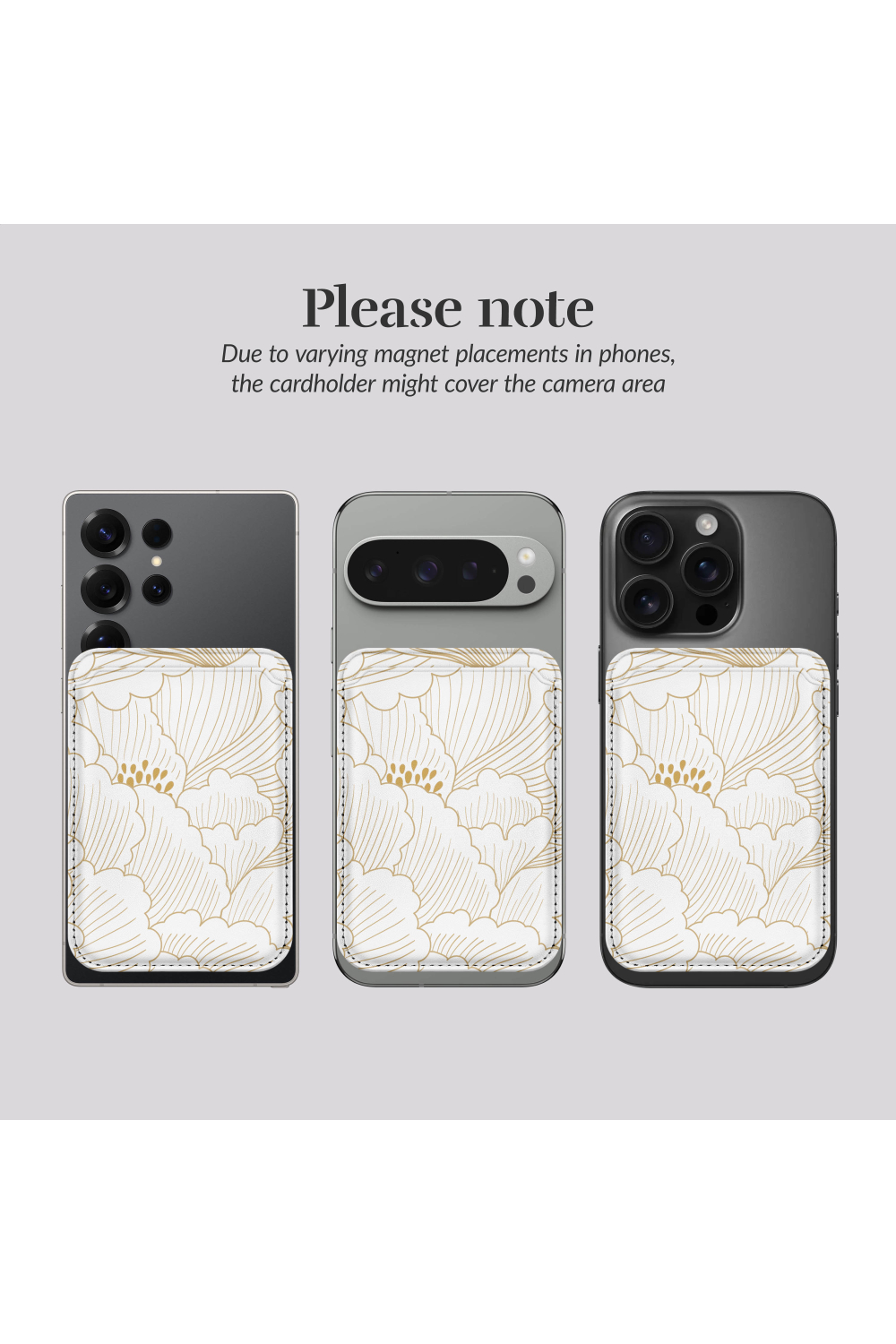 Mio By Mobilize Mio White Roses Magsafe Compatible Card Holder - Afbeelding 7