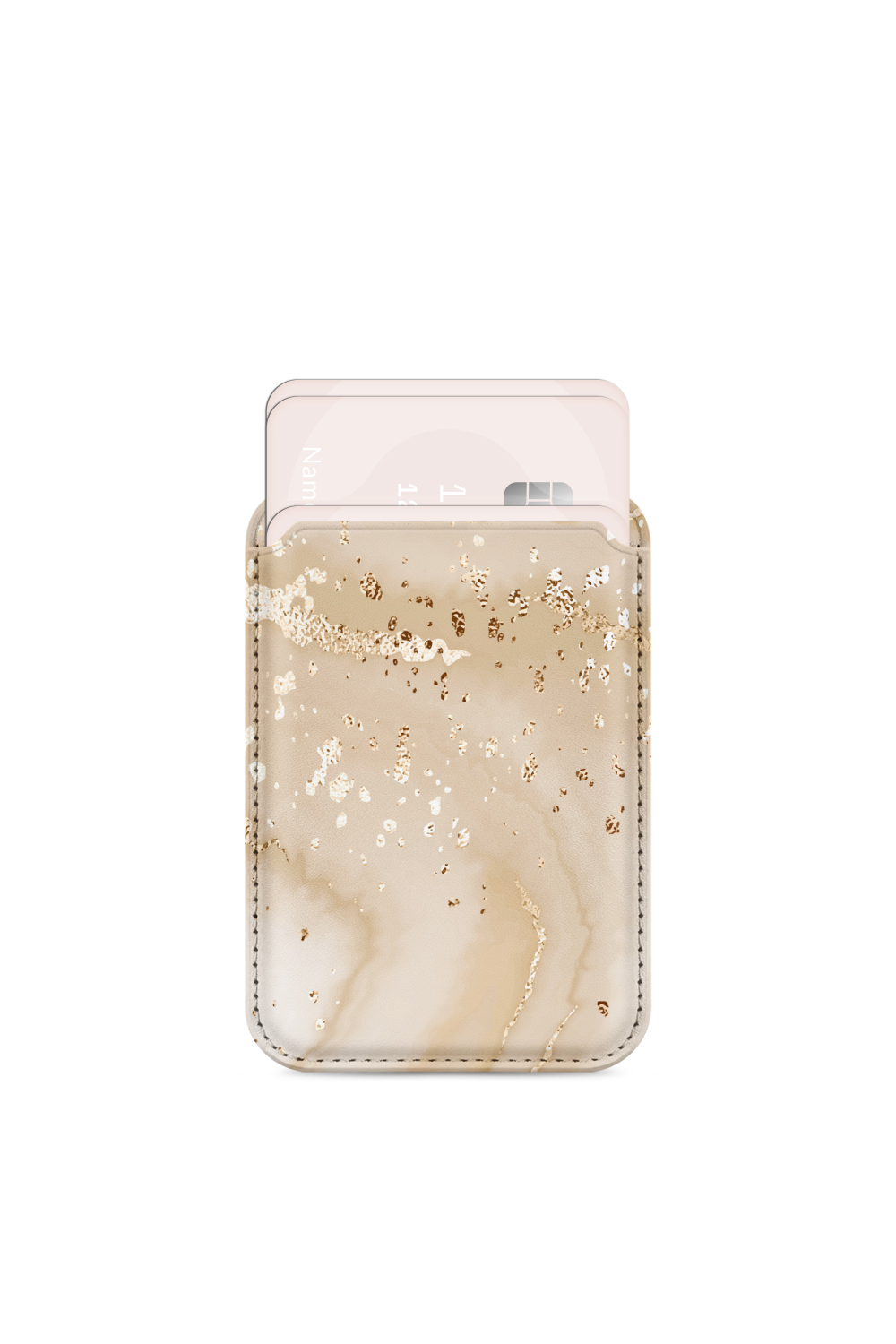 Mio By Mobilize Mio Gold Marble Magsafe Compatible Card Holder