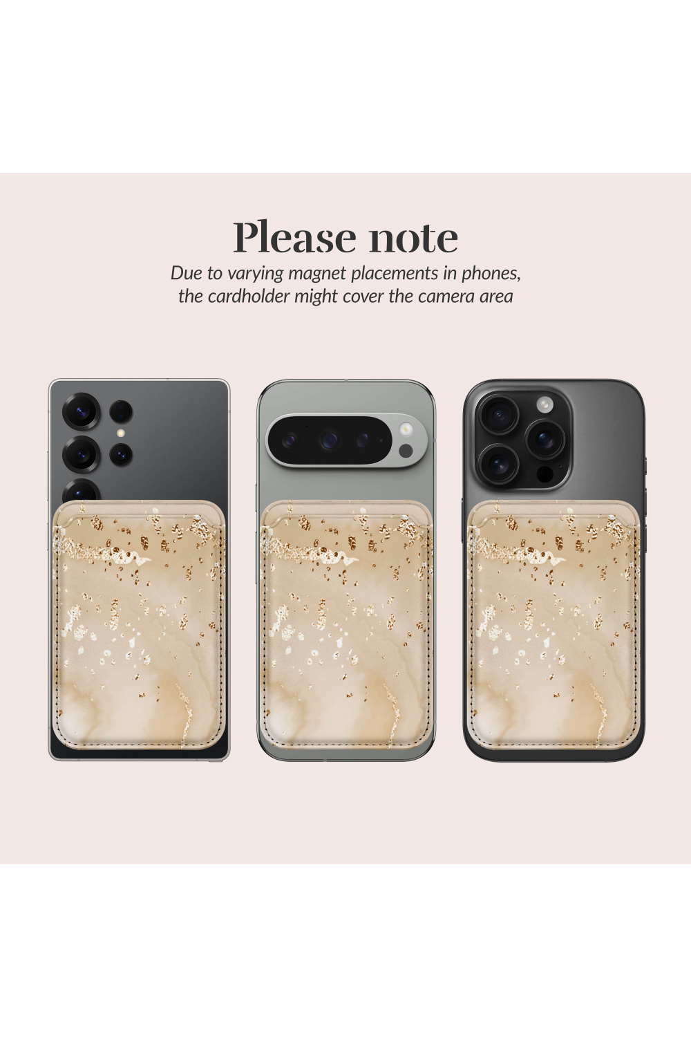 Mio By Mobilize Mio Gold Marble Magsafe Compatible Card Holder - Afbeelding 7