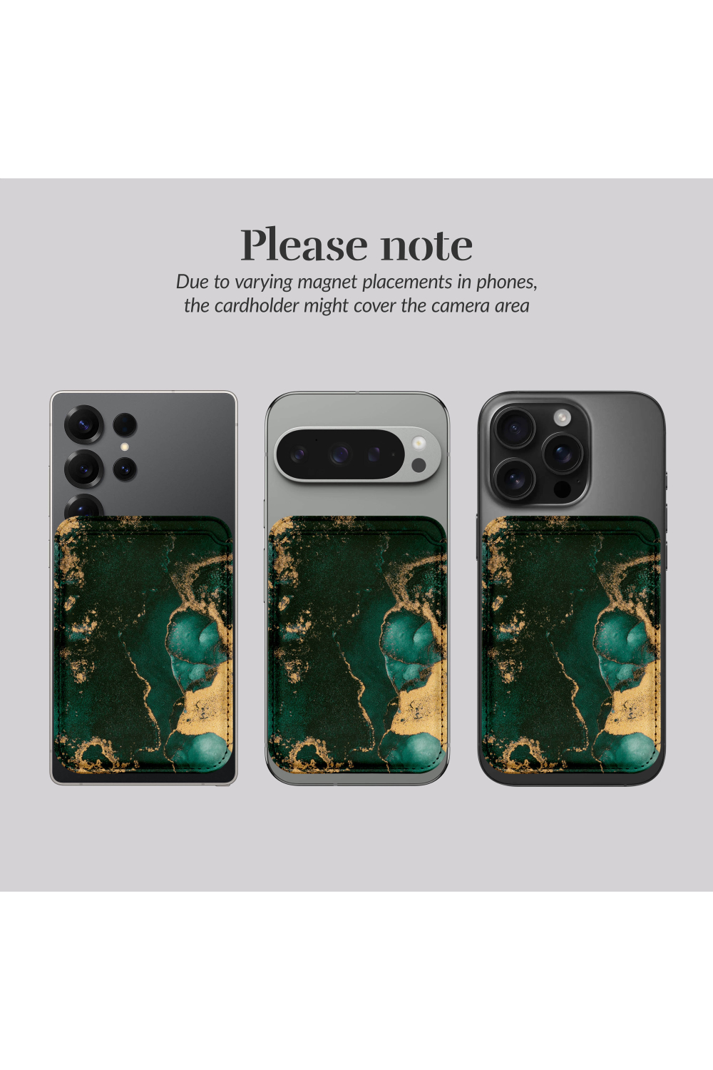 Mio By Mobilize Mio Green Marble Magsafe Compatible Card Holder - Afbeelding 7