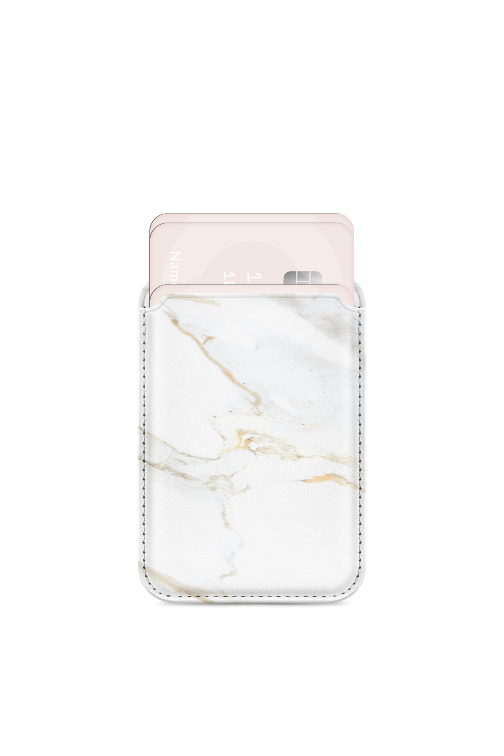 Mio By Mobilize Mio White Marble Magsafe Compatible Card Holder