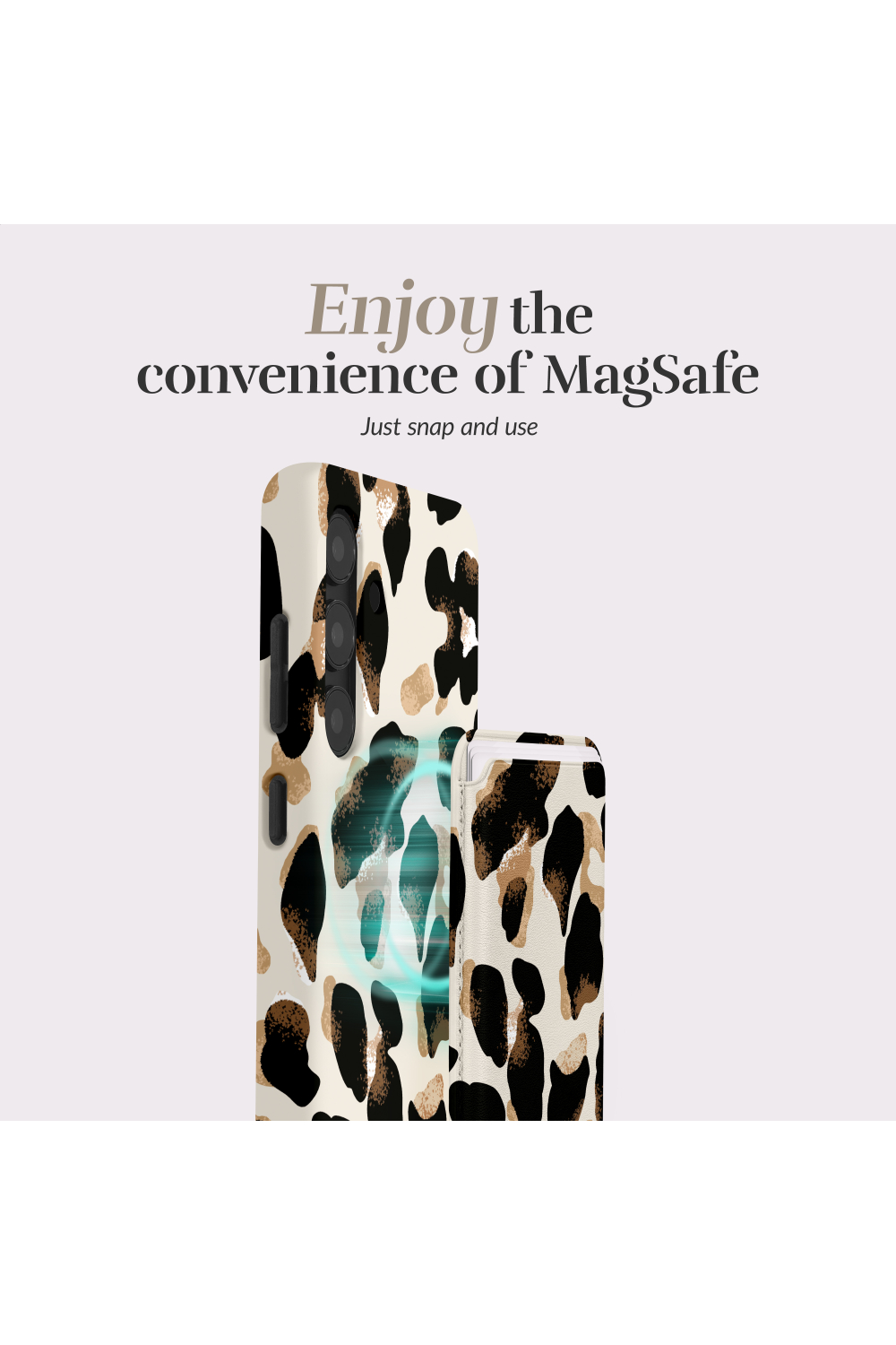 Mio By Mobilize Mio Leopard Magsafe Compatible Card Holder - Afbeelding 2