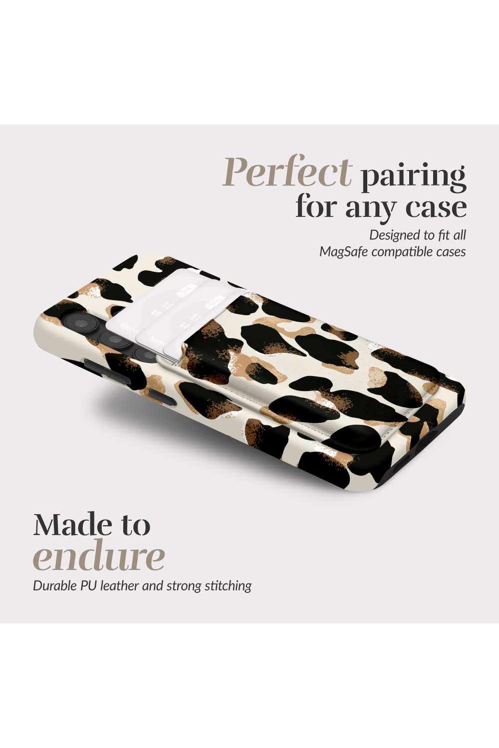 Mio By Mobilize Mio Leopard Magsafe Compatible Card Holder - Afbeelding 3