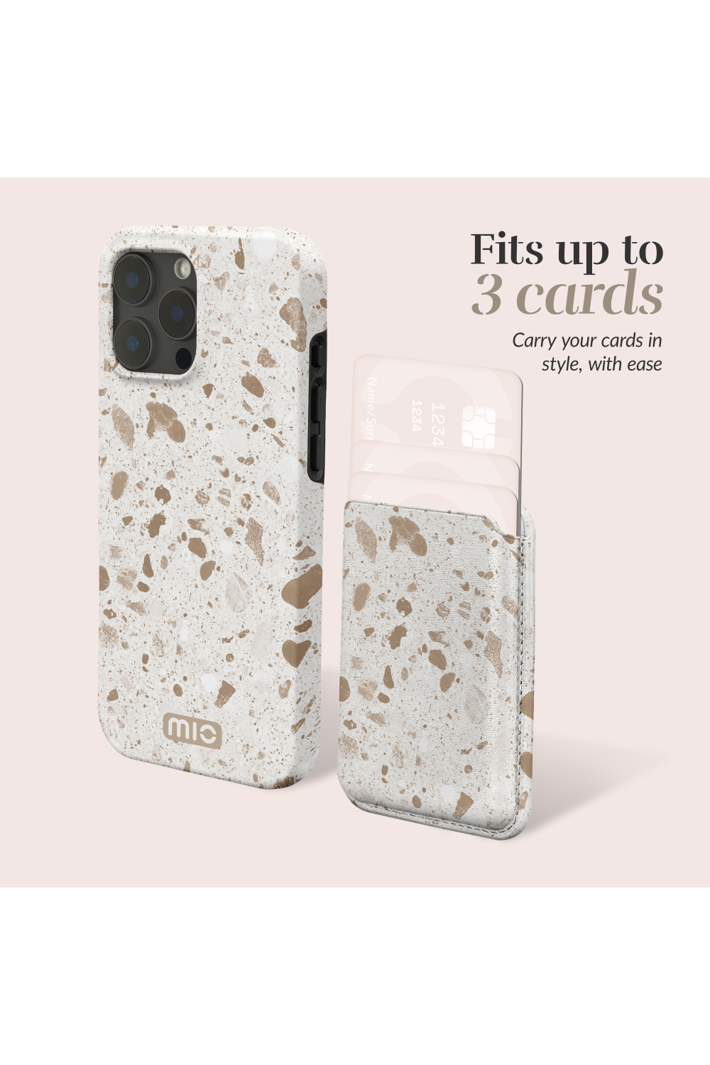 Mio By Mobilize Mio Soft Terrazzo Magsafe Compatible Card Holder - Afbeelding 6