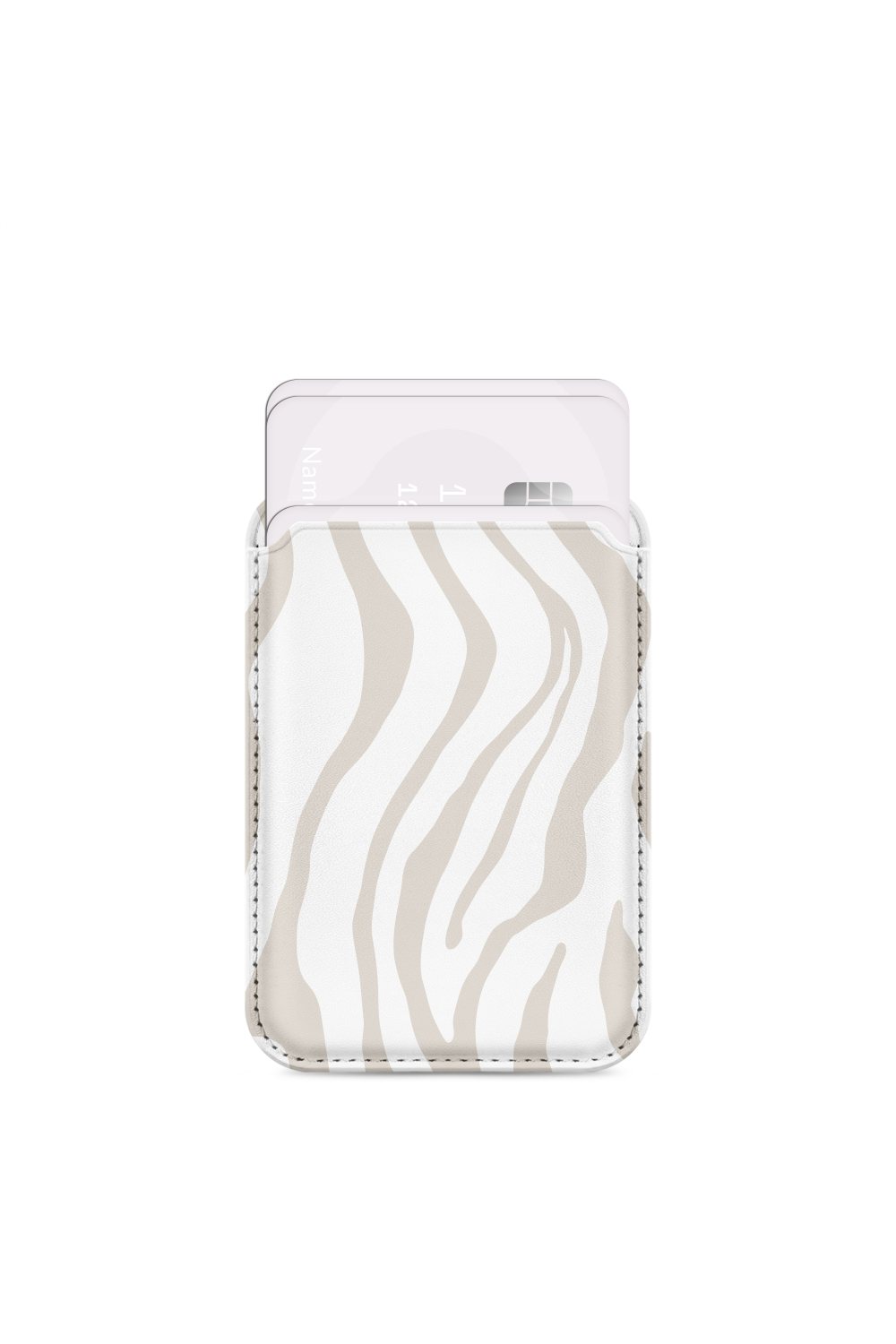 Mio By Mobilize Mio Sandy Zebra Magsafe Compatible Card Holder