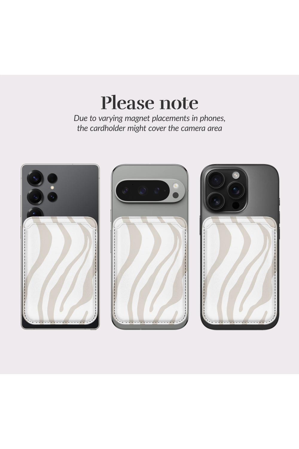 Mio By Mobilize Mio Sandy Zebra Magsafe Compatible Card Holder - Afbeelding 7