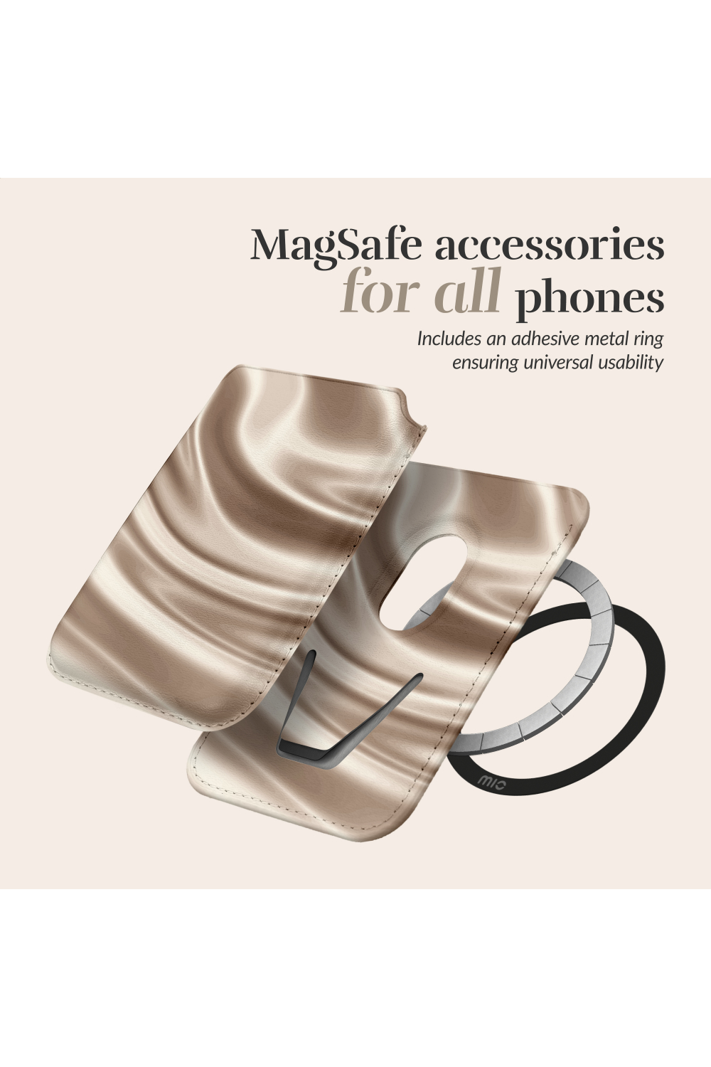 Mio By Mobilize Mio Silky Dreams Magsafe Compatible Card Holder - Afbeelding 5
