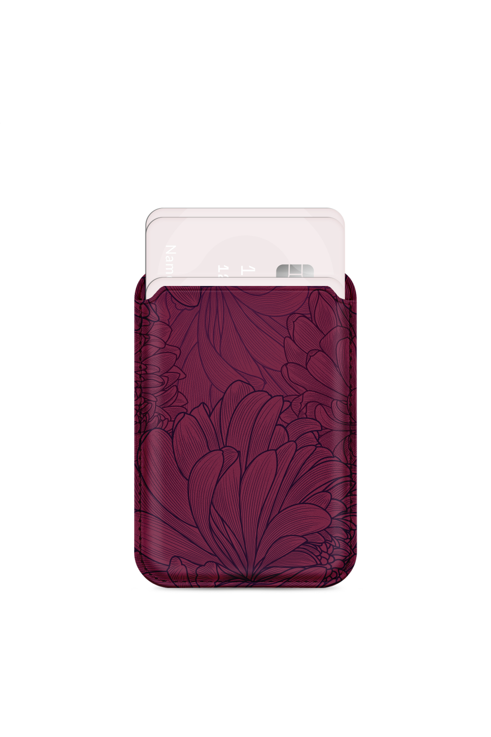 Mio By Mobilize Mio Berry Blooms Magsafe Compatible Card Holder