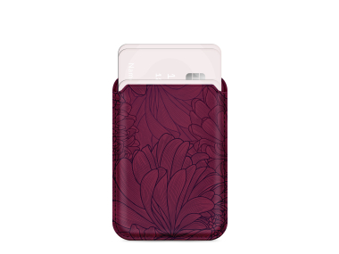 Mio By Mobilize Mio Berry Blooms Magsafe Compatible Card Holder